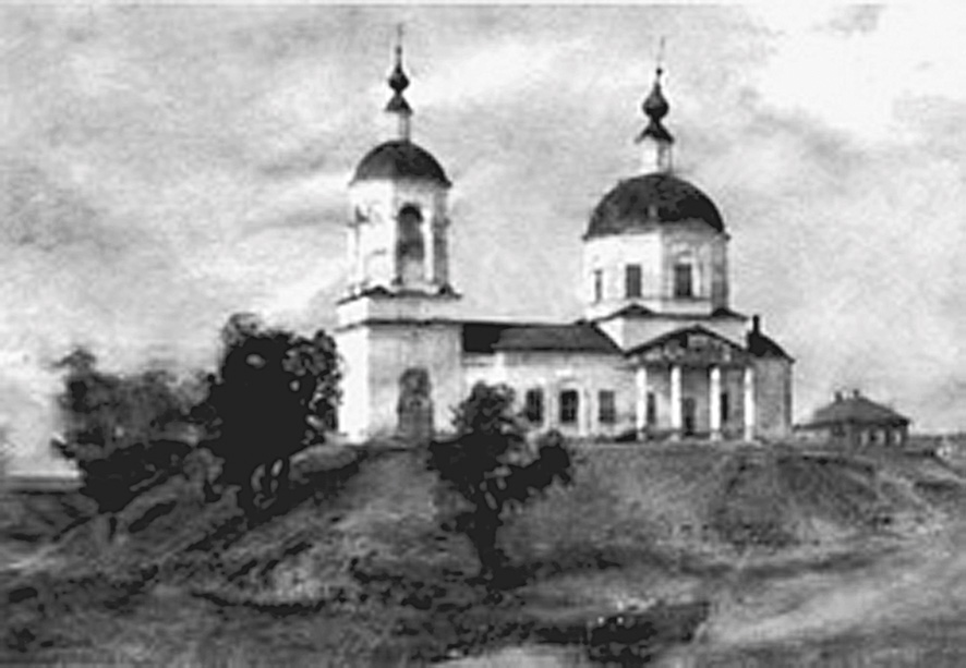 Михаило-Архангельский храм в Михайловке до революции