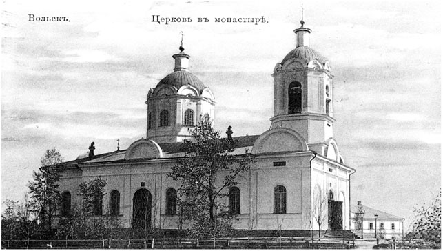 Храм в честь Владимирской иконы Божией Матери в начале XX столетия