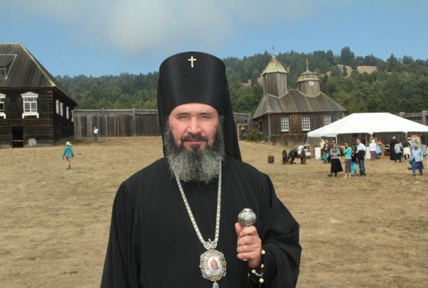 На ежегодном празднике в Форте Росс (штат Калифорния). 30 июля 2011 года