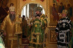 Освящение Троицкого собора Данилова монастыря Освящение Троицкого собора Данилова монастыря