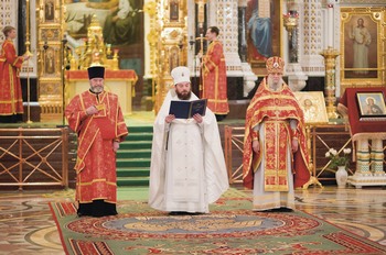 Декабрь 2011 года, Храм Христа Спасителя в Москве, епископская хиротония Декабрь 2011 года, Храм Христа Спасителя в Москве, епископская хиротония