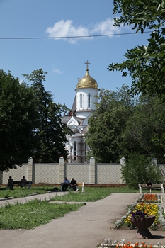 Сквер у Петропавловского храма