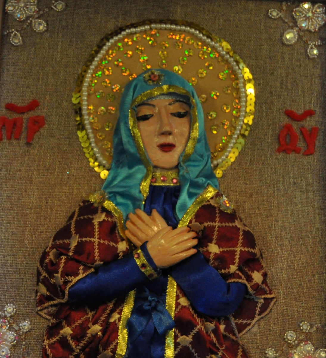 Икона Божией Матери «Умиление» (автор Галина Ерина)