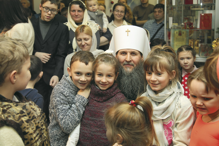 Праздник в епархиальной воскресной школе