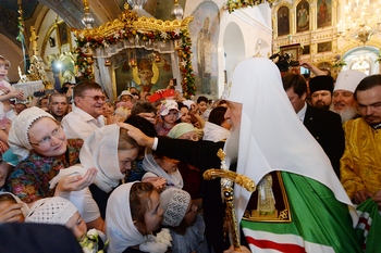 Патриарший визит в Тамбовскую митрополию