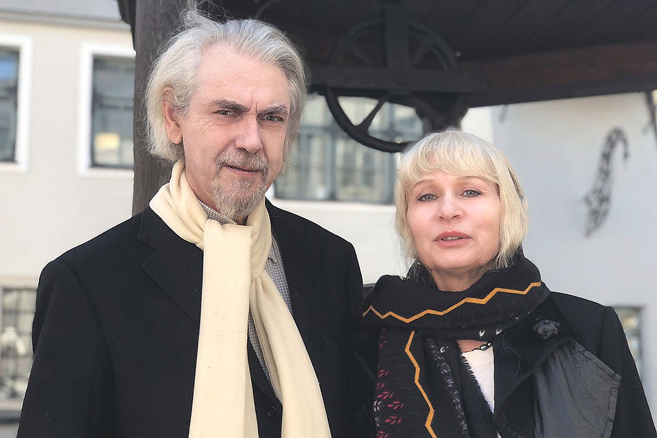 Олеся Николаева и протоиерей Владимир Вигилянский