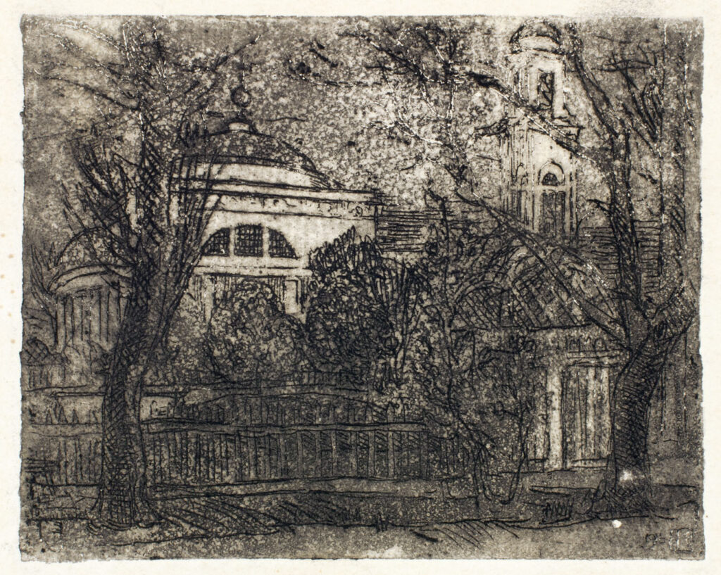 Кравченко А.И. Новый собор в Саратове. 1916.
