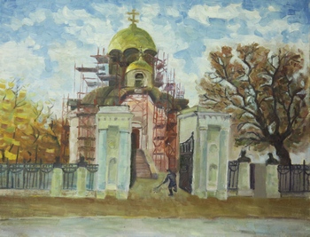 Бочкарев Александр,17 лет. Новостроенный храм