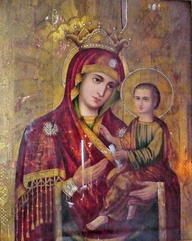 Икона Божией Матери «Скоропослушница». Иконописец монахиня Мария. 1884 год