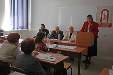 На заседании секций