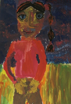 Чумакова Ольга, 10 лет. Моя подруга