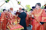 Освящение храма во имя Живоначальной Троицы города Вольска Освящение храма во имя Живоначальной Троицы города Вольска