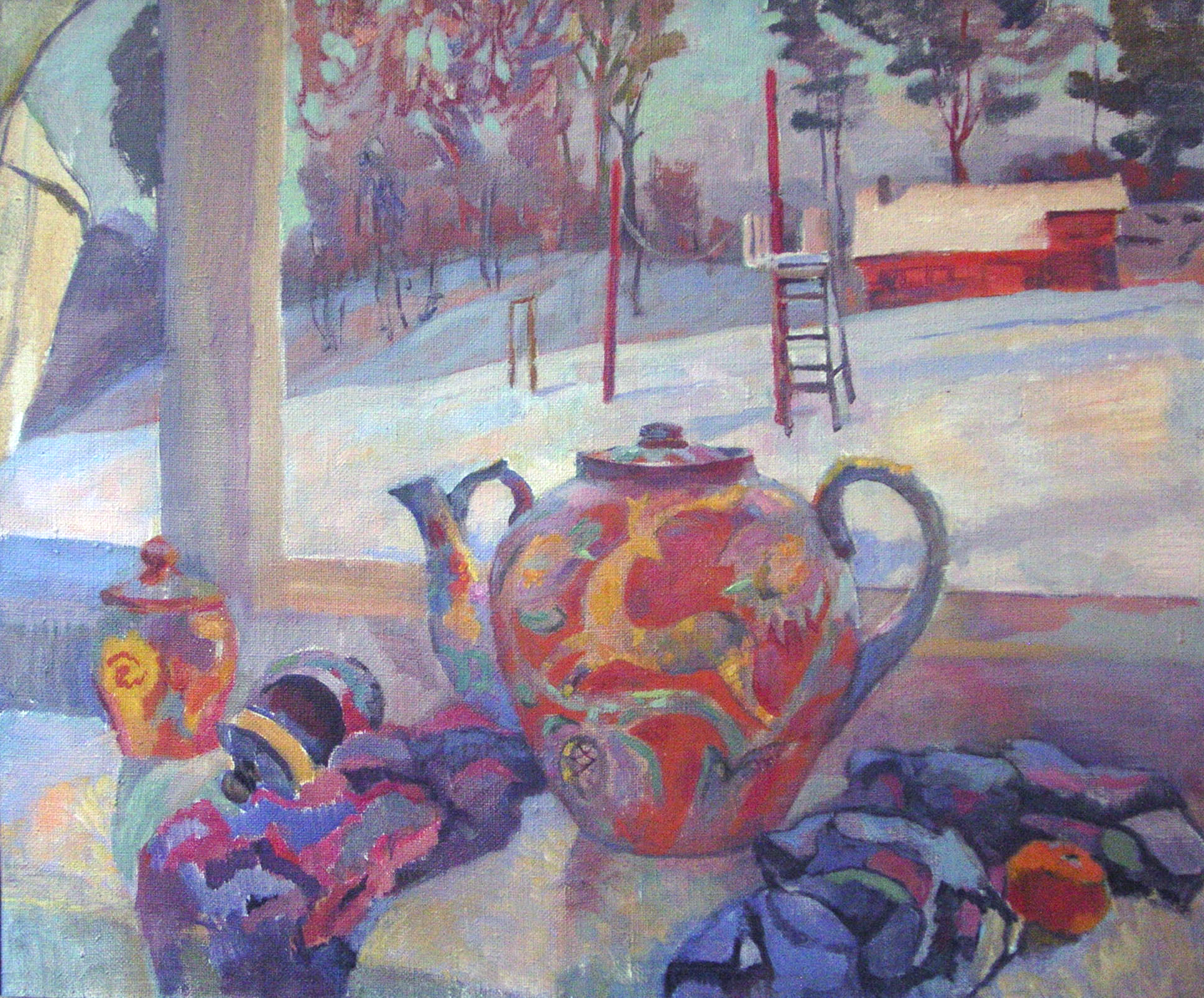 "Чайник на окне", 1992 г.