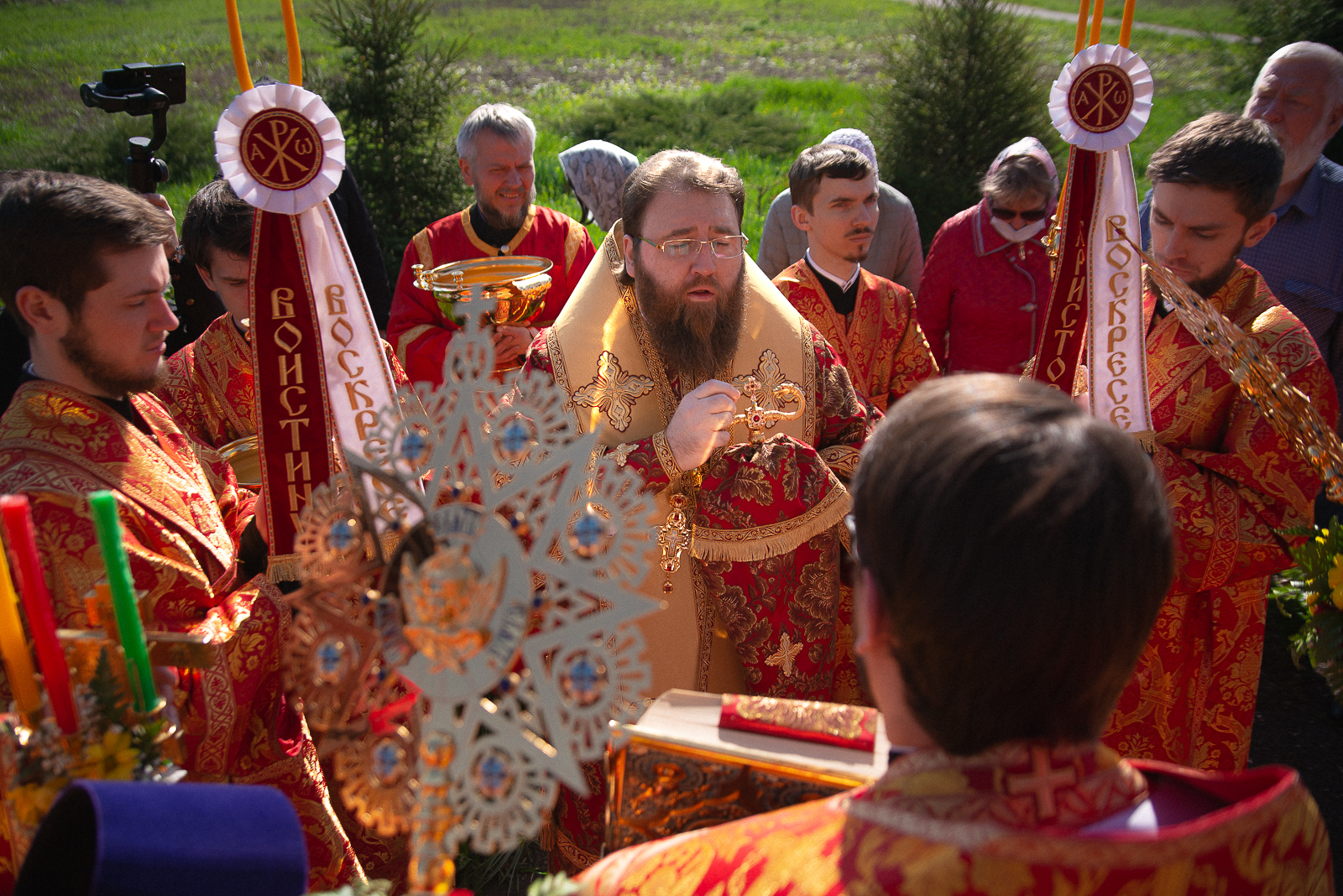 Крестный ход в Вавилов Дол. Июль 2008г.