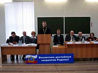 Выступление о. Димитрия Полохова на конференции в СГАП