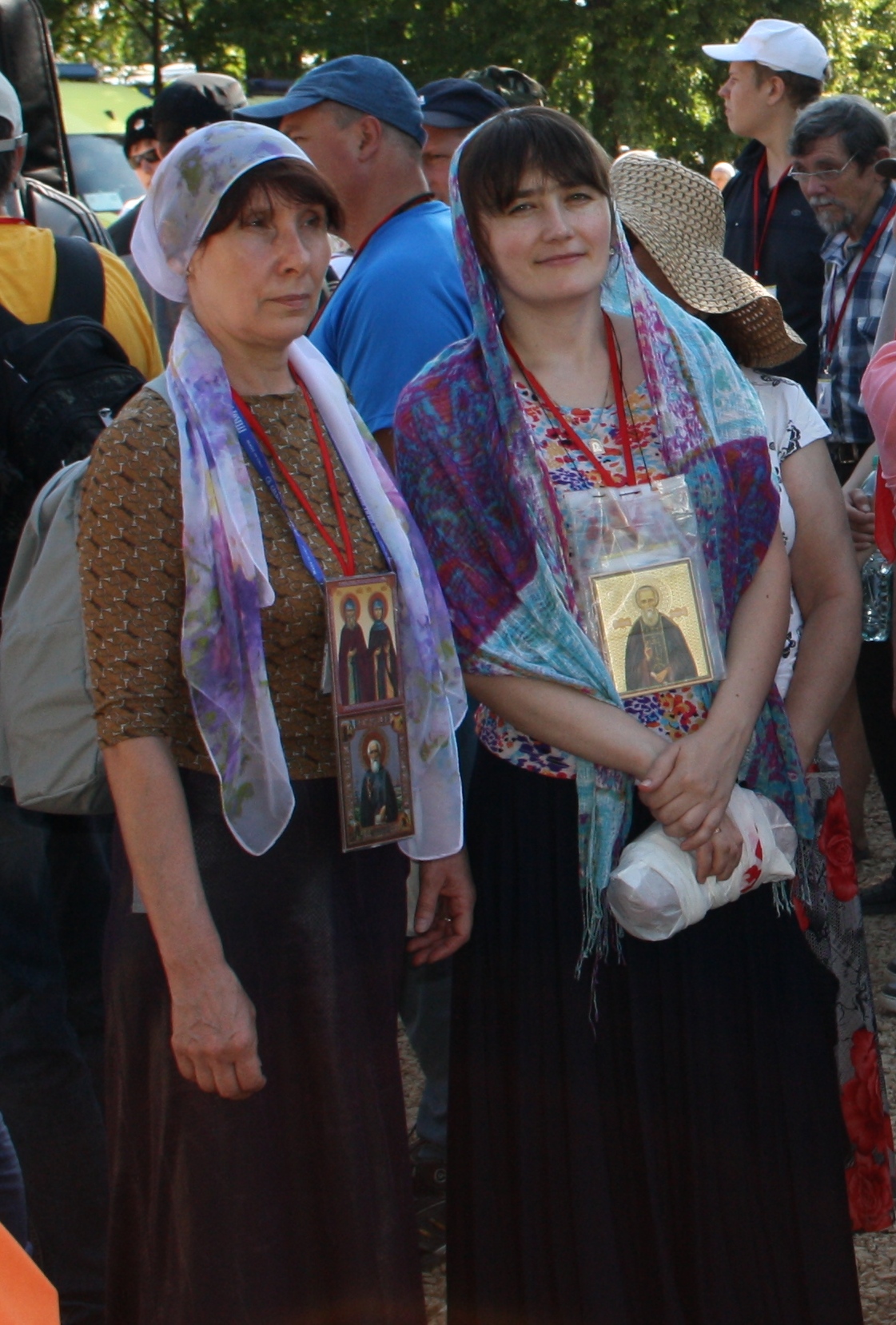 В крестном ходе