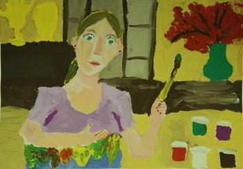 Жалнина Анна, 8 лет. Я рисую