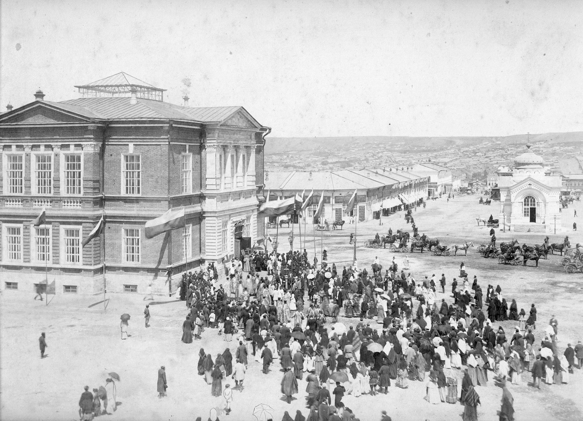 Открытие Радищевского музея в Саратове, 1885 г.