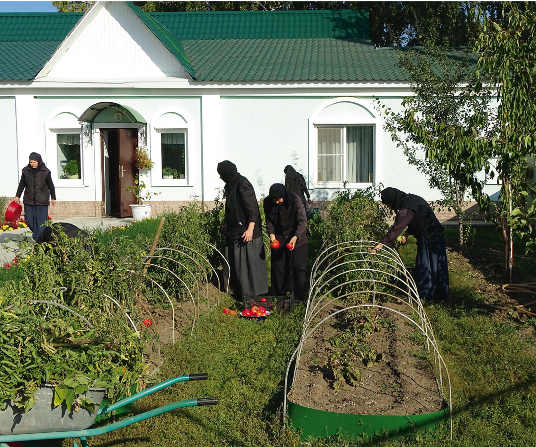 Монахини на послушании