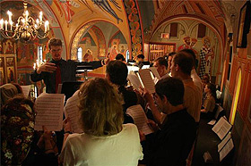 Регент Джаред Брюэр.  Фото из личного архива Н. Зеленской