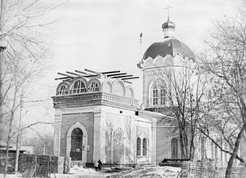 Троицкая церковь в Энгельсе. Архивное фото