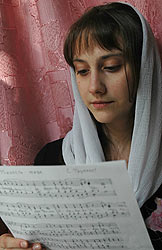 Я пою в церковном хоре