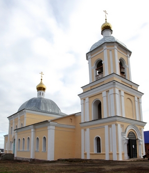 Храм святителя Николая Чудотворца р.п. Базарный Карабулак 