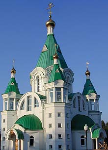 Храм во имя Всех святых, в земле Российской просиявших, в Заводском районе Саратова