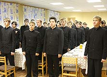 Завтрак в Ярославской семинарии