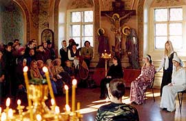 Воспитанники трех воскресных школ Саратова приняли участие в открытом уроке, посвященном празднованию Казанской иконе Божией Матери