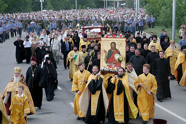 Десница Иоанна Крестителя в Саратове, июнь 2006 год