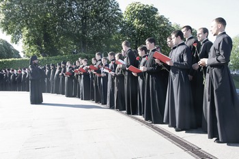 Выступление хора Киевской Духовной Академии и семинарии
