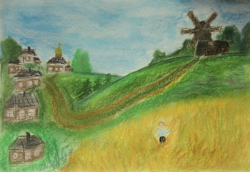 Скорняков Александр, 7лет. Тихая моя родина