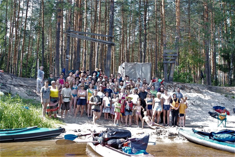 В одном из байдарочных походов