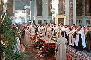 Отпевание протоиерея Геннадия Белякова