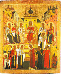 Первый вселенский собор Конец XVI - начало XVII века. Церковь Введения во храм в Ростове