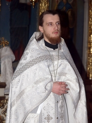 Священник Сергий Протасов, настоятель храма в честь Вознесения Господня в Аркадаке, благочинный Аркадакского округа Балашовской епархии, выпуск 2009 года