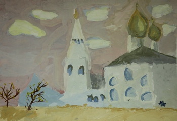 Баталова София, 8 лет. Храм в Ярославле