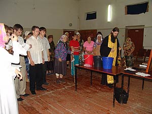18 июня члены Православного молодежного общества с миссионерской поездкой побывали в деревне Багаевка Саратовского района