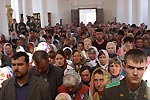 Освящение храма во имя Живоначальной Троицы города Вольска Освящение храма во имя Живоначальной Троицы города Вольска