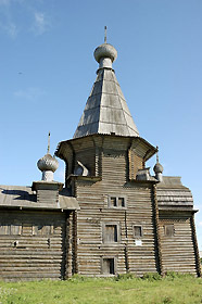 Церковь Иоанна Златоуста, с. Саунино, Каргопольский район