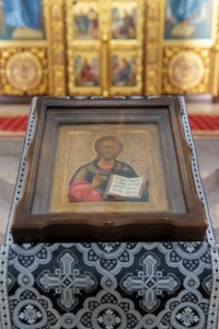 Великое повечерие с чтением канона преподобного Андрея Критского в храме великомученика Георгия Победоносца г. Саратова