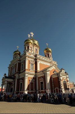 Завершилось трехдневное пребывание в Саратове чудотворной Казанской иконы Божией Матери
