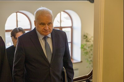 Семинаристы встретились с сенатором Андреем Денисовым