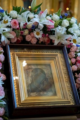 Завершилось трехдневное пребывание в Саратове чудотворной Казанской иконы Божией Матери