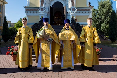 Митрополит Игнатий совершил Божественную литургию в университетском храме святых равноапостольных Мефодия и Кирилла