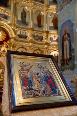 Митрополит Игнатий совершил всенощное бдение в Покровском соборе г. Саратова