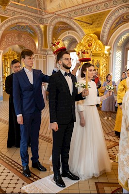 Митрополит Игнатий совершил таинство Венчания в Свято-Троицком кафедральном соборе г. Саратова