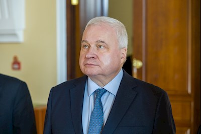 Семинаристы встретились с сенатором Андреем Денисовым