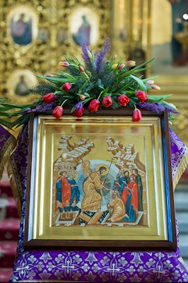 Митрополит Игнатий совершил всенощное бдение в Покровском соборе г. Саратова